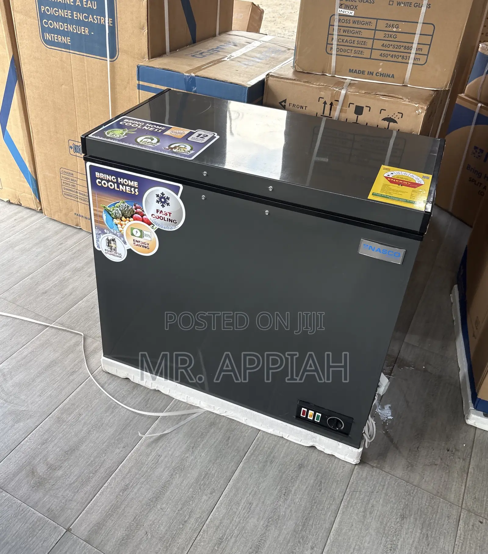 Order Classic Nasco 250fl Single Door Electric Chest Freezer(200L) 