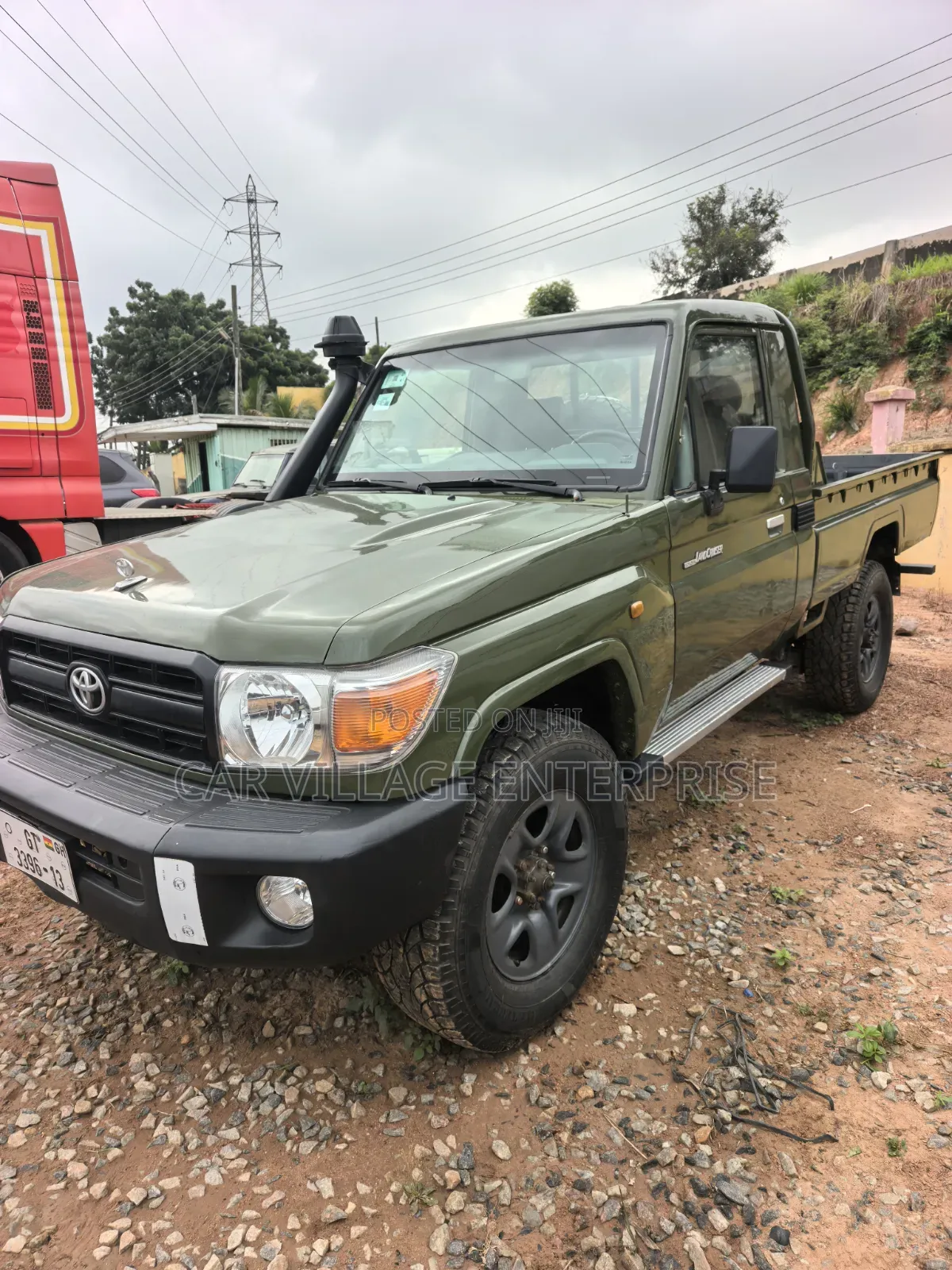 Toyota Land Cruiser 2007 Green