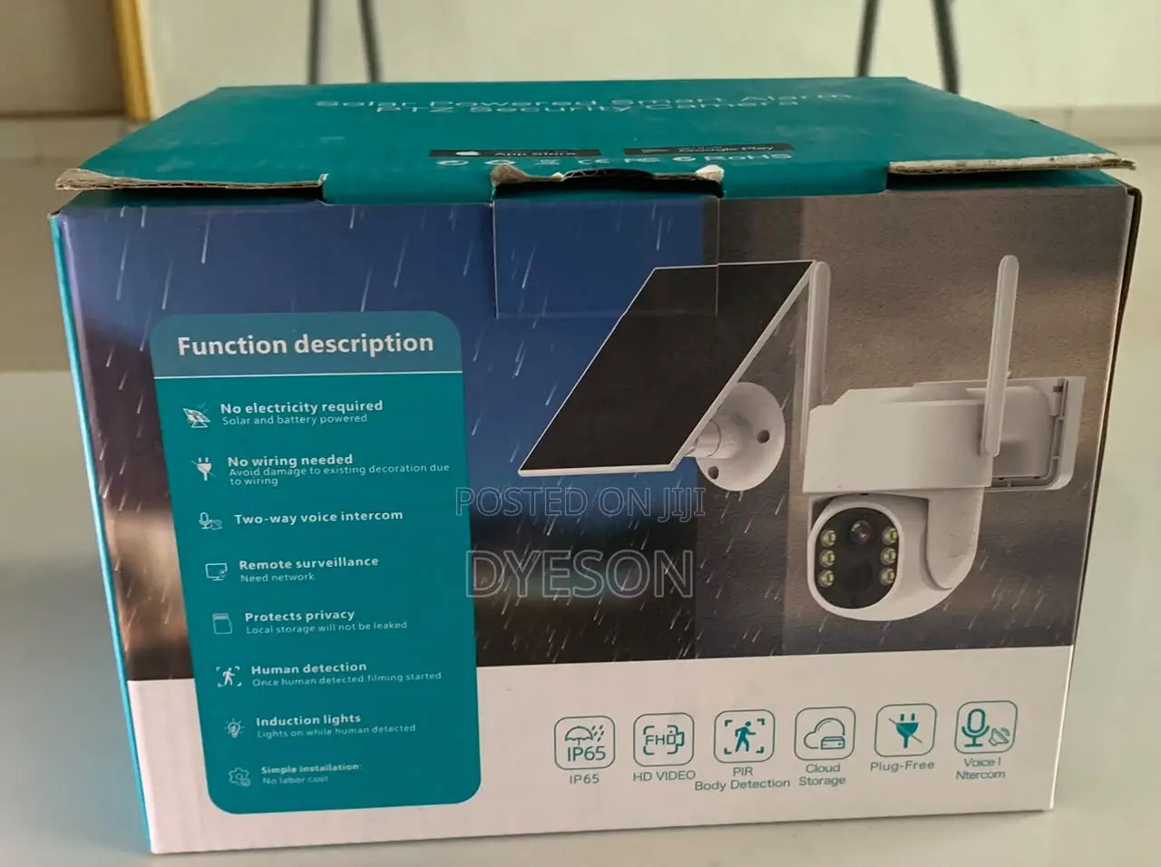 Yz-M5g Solar Camera
