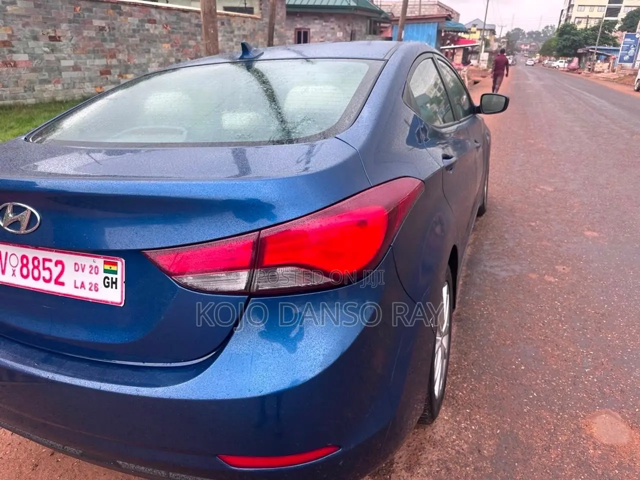 Hyundai Elantra ECO Sedan FWD (1.4L 4cyl 7A) 2017 Blue