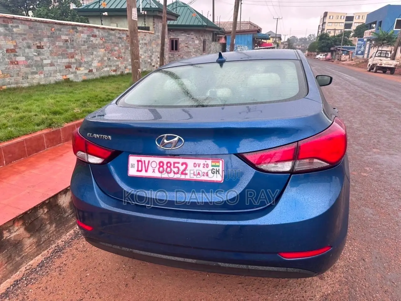 Hyundai Elantra ECO Sedan FWD (1.4L 4cyl 7A) 2017 Blue