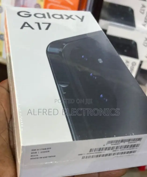 New Samsung Galaxy A17 5G 256 GB Black