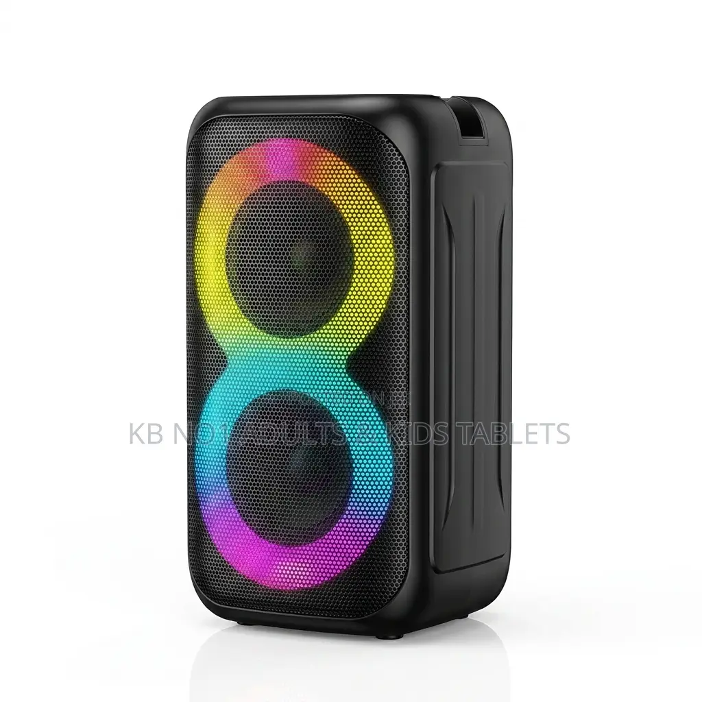 Portable Wireless Bluetooth Speaker With RGB Lighting 7W Powerful Bass