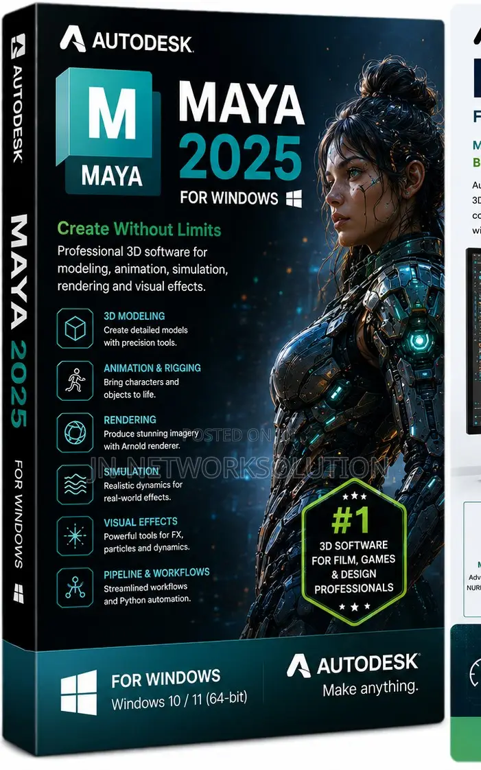 Autodesk Maya 2025 for Windows