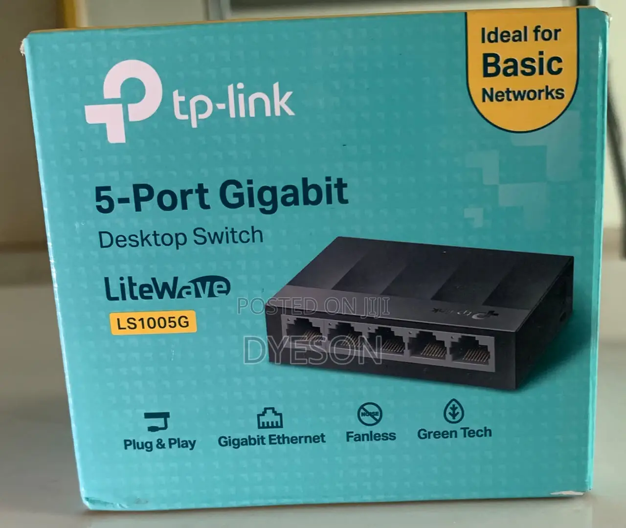 5-Port Gigabit Desktop Switch