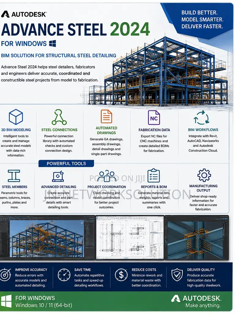 Autodesk Advance Steel 2024 for Windows