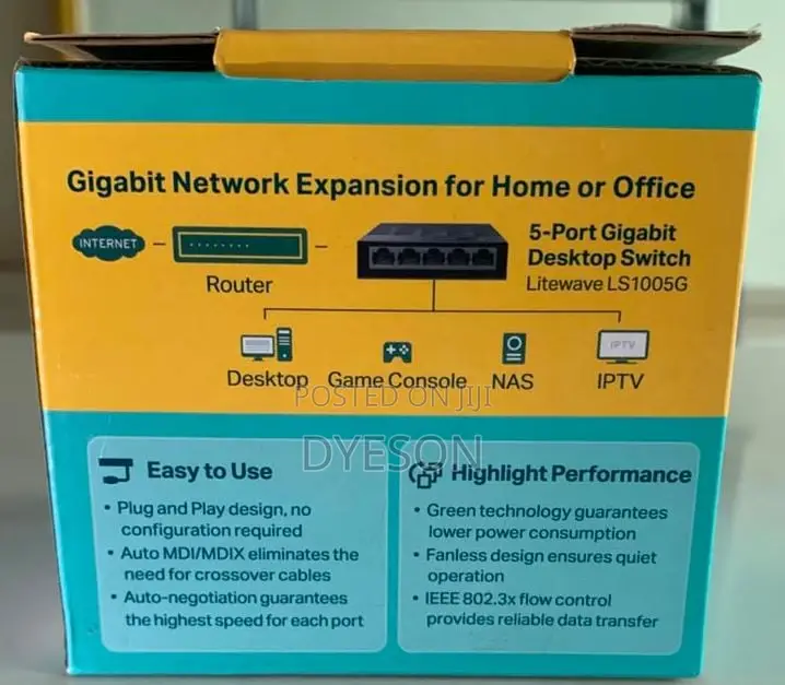5-Port Gigabit Desktop Switch