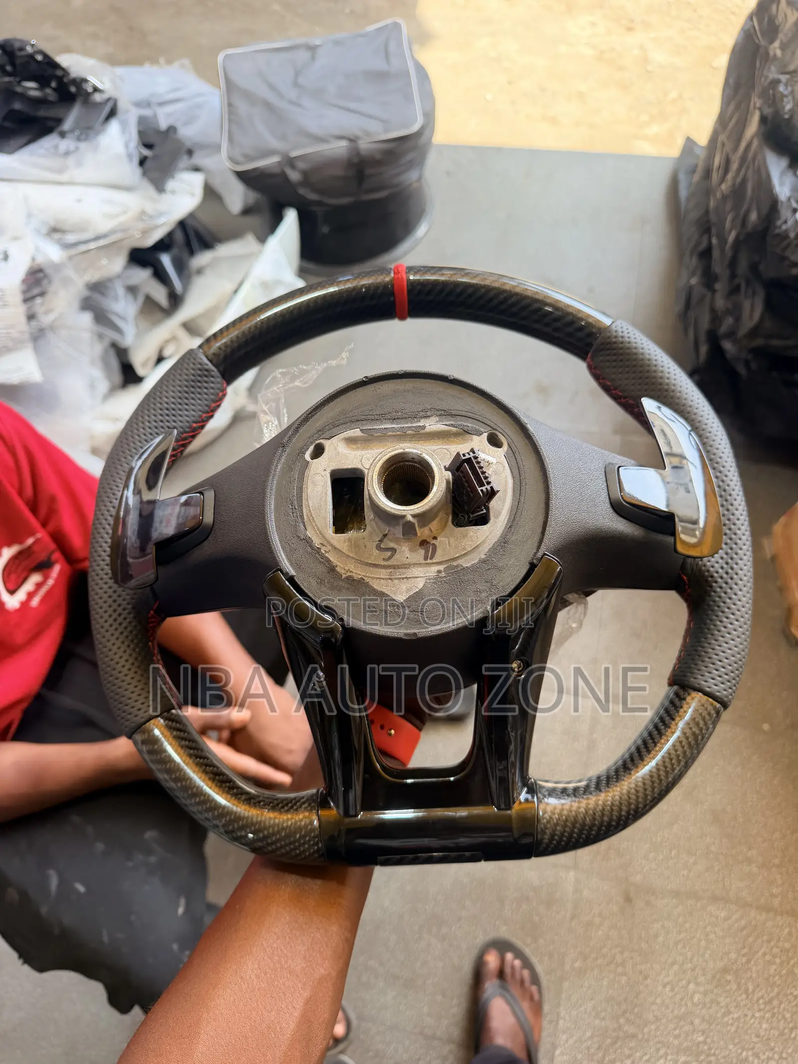 Mercedes-Benz AMG Style Sport Steering Wheel Complete