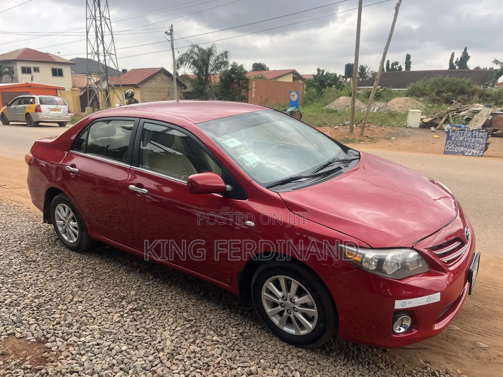Toyota Corolla 2013 Red