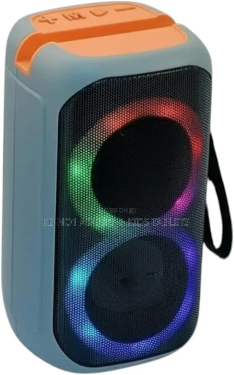Portable Wireless Bluetooth Speaker With RGB Lighting 7W Powerful Bass