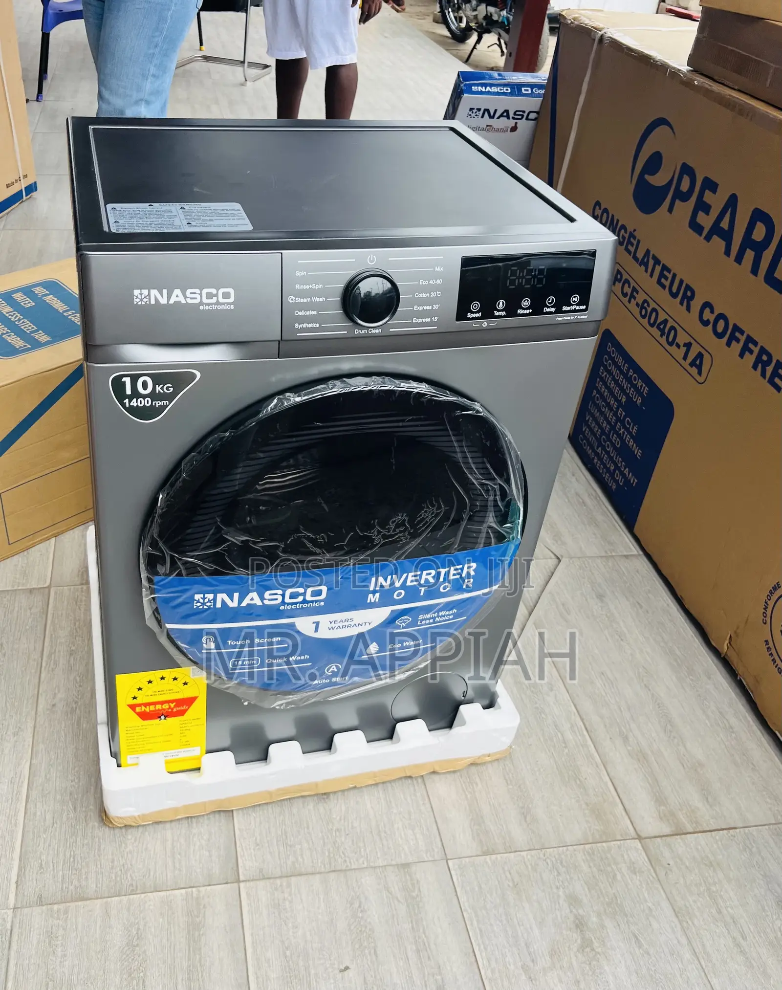 Check Out Adorable Nasco 10kg Front Load Washing Machine 