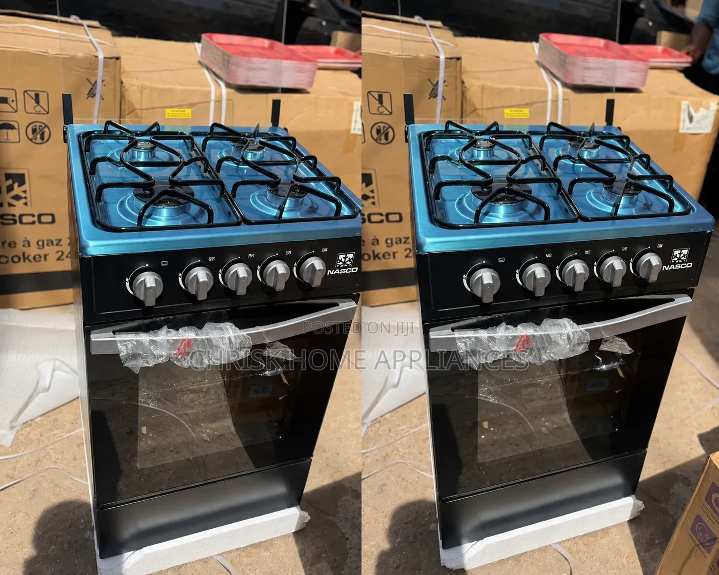 Nasco 5-Burner Gas Cooker