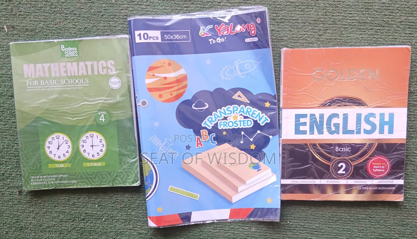 Transparent Adhesive Textbook Covers
