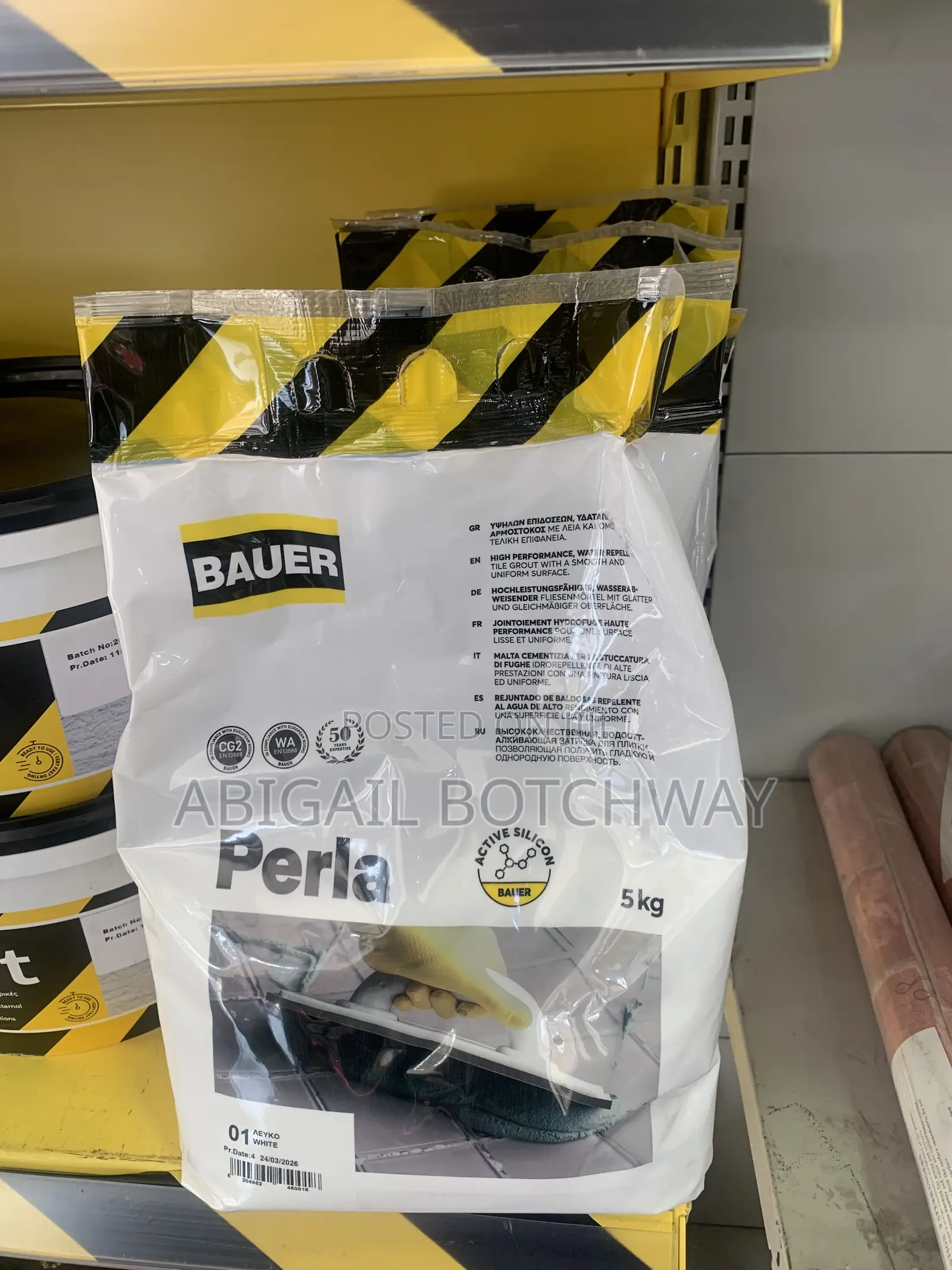 Bauer Perla Tile Grout