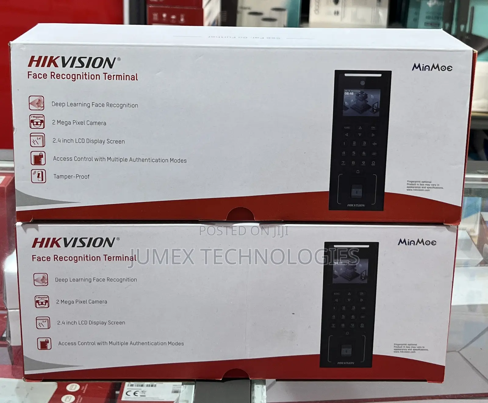 HIKVISION Face Recognition Terminal DS-K1T321MFWX-B