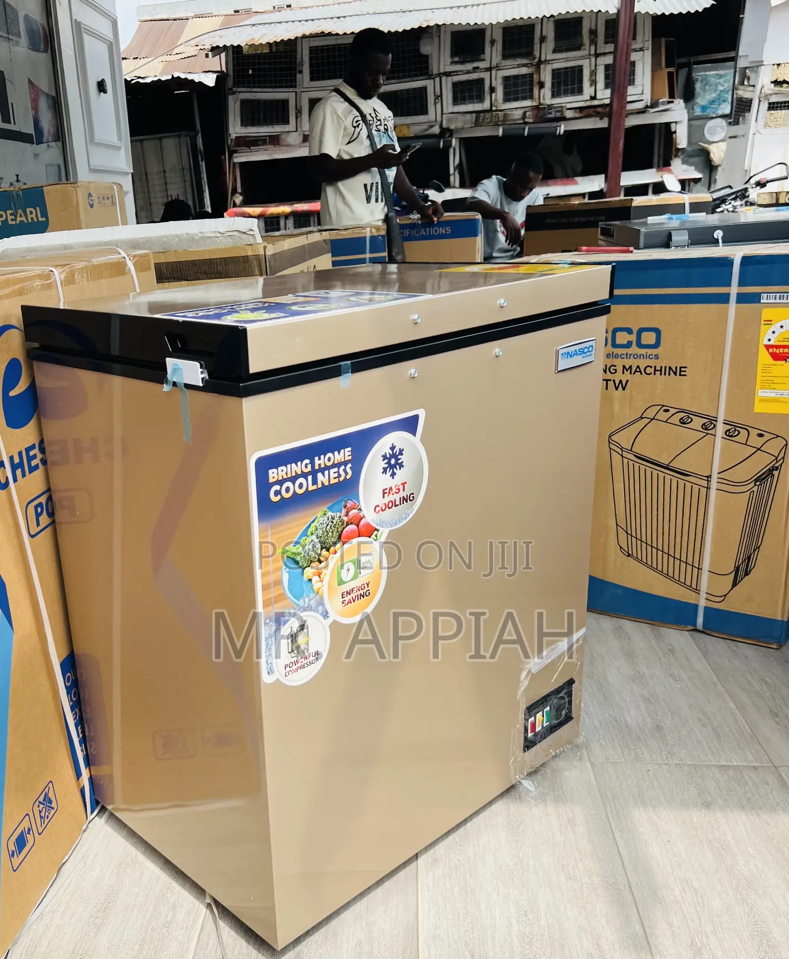 Order Affordable Nasco 200fl 1 Door Chest Freezer(150Ltrs).