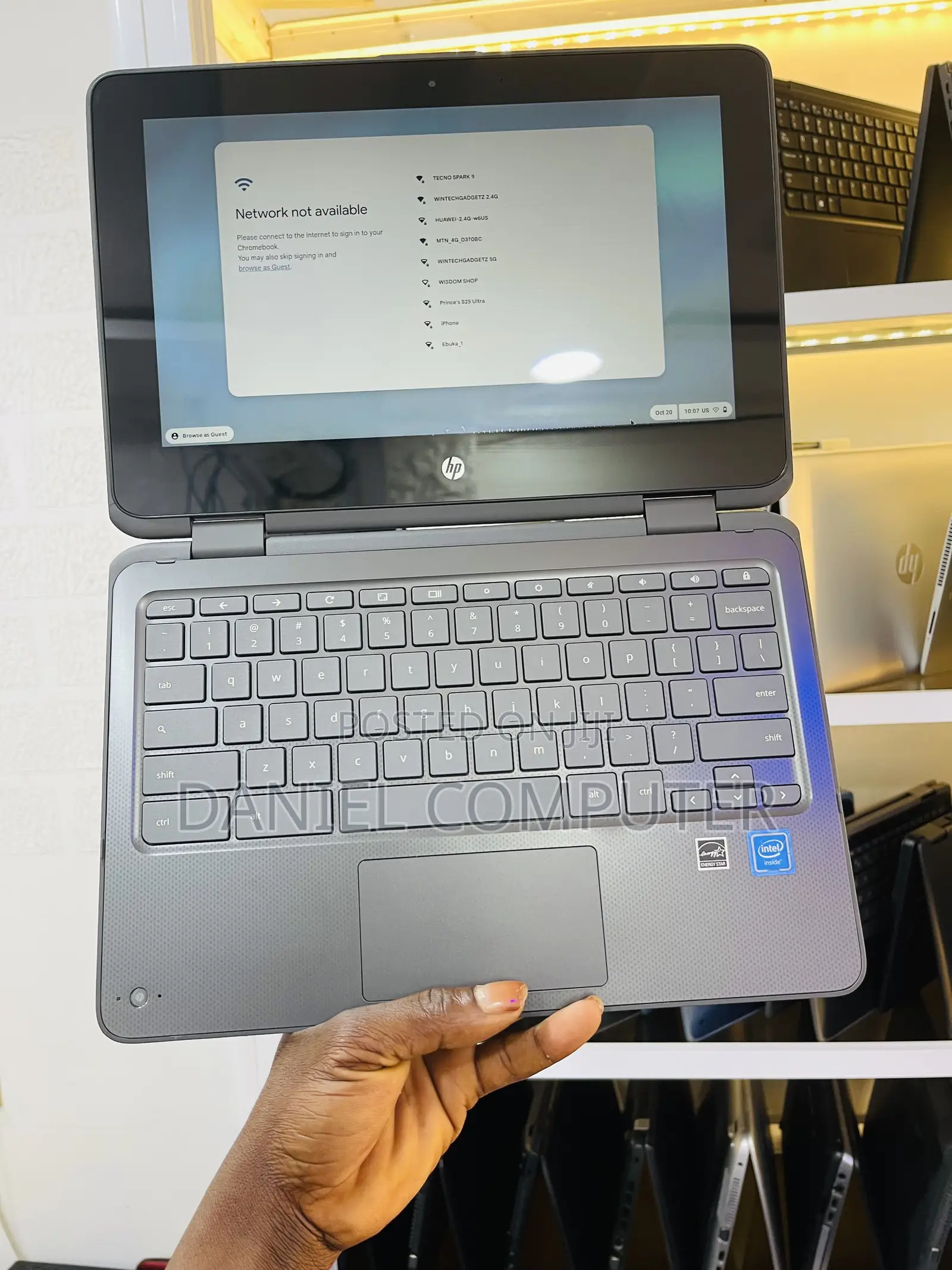 Laptop HP Chromebook X360 4GB Intel SSD 640GB