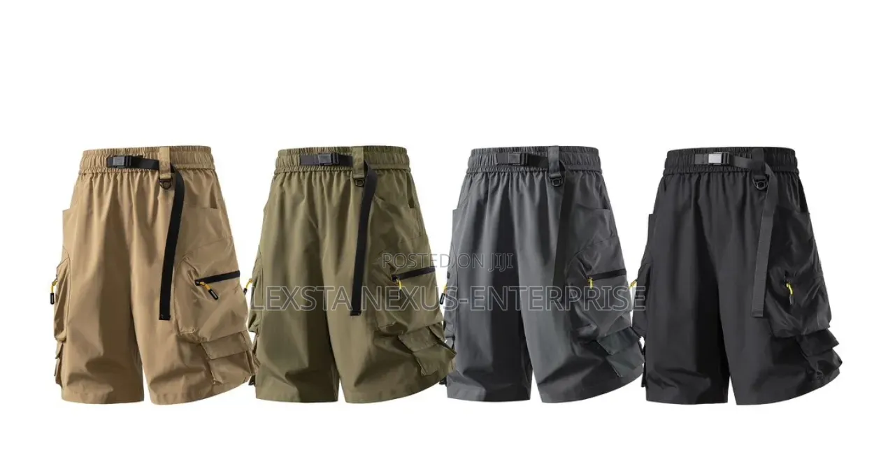 Cargo Shorts ( Black,Navy Green, Dark Grey Light Grey)