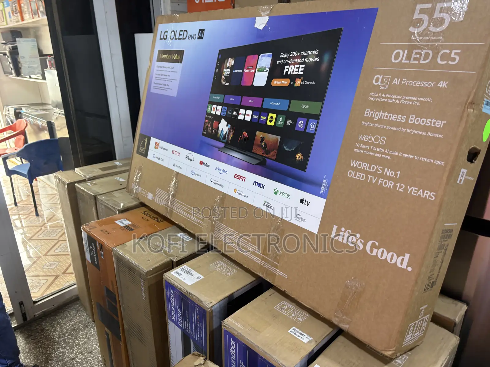 Ultimate Gaming LG 55-Inch Class OLED Evo AI C5 Series Smart TV