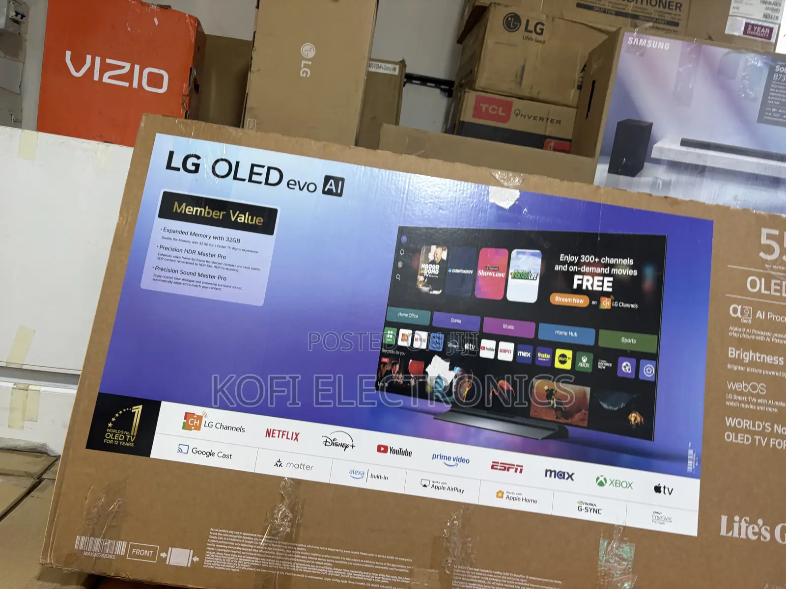 Ultimate Gaming LG 55-Inch Class OLED Evo AI C5 Series Smart TV