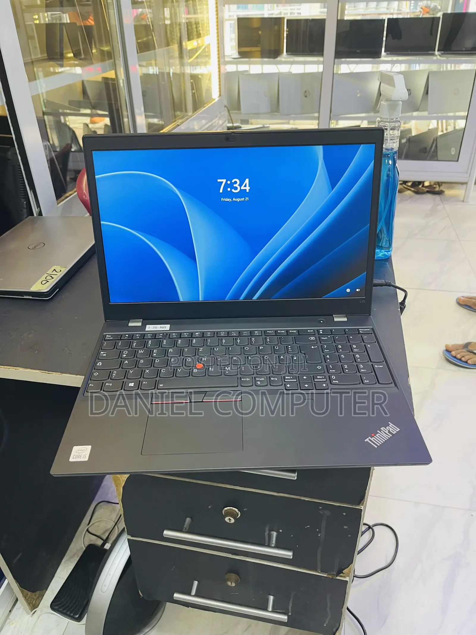 Laptop Lenovo ThinkPad L15 Gen 3 8GB Intel Core i5 SSD 256GB