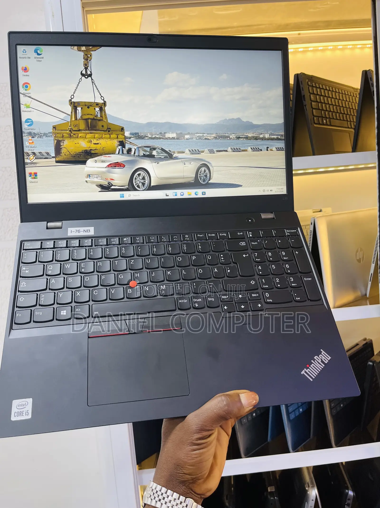 Laptop Lenovo ThinkPad L15 Gen 3 8GB Intel Core i5 SSD 256GB