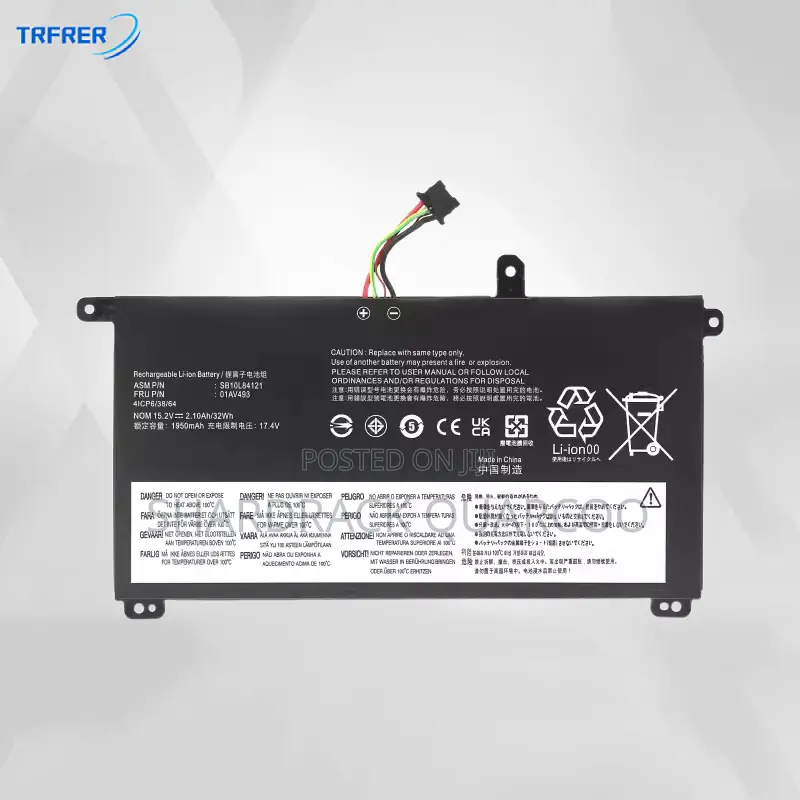 01av493 Laptop Battery Lenovo ThinkPad T570 T580 P51s P52s
