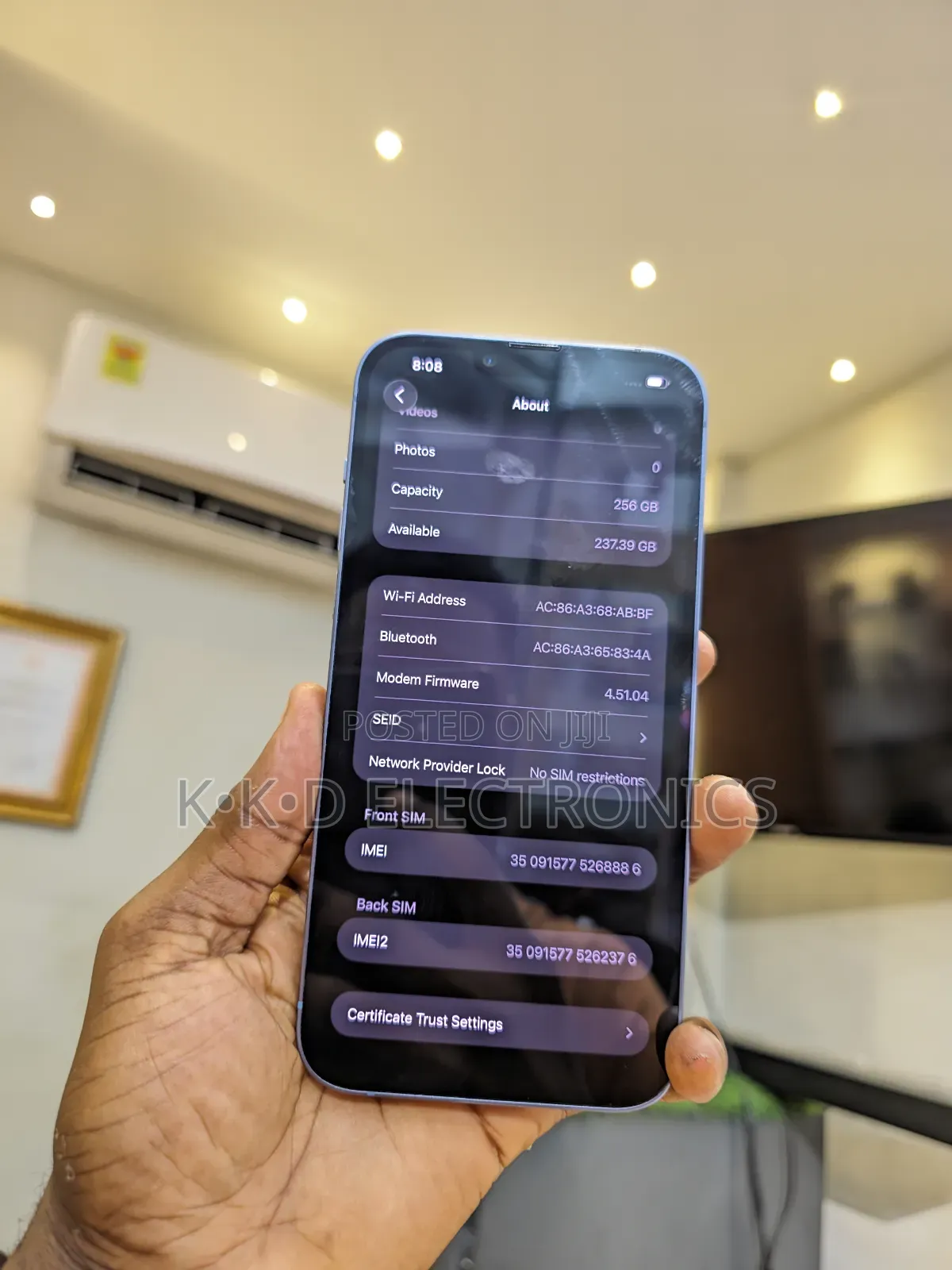 Apple iPhone 14 Plus 256 GB Blue
