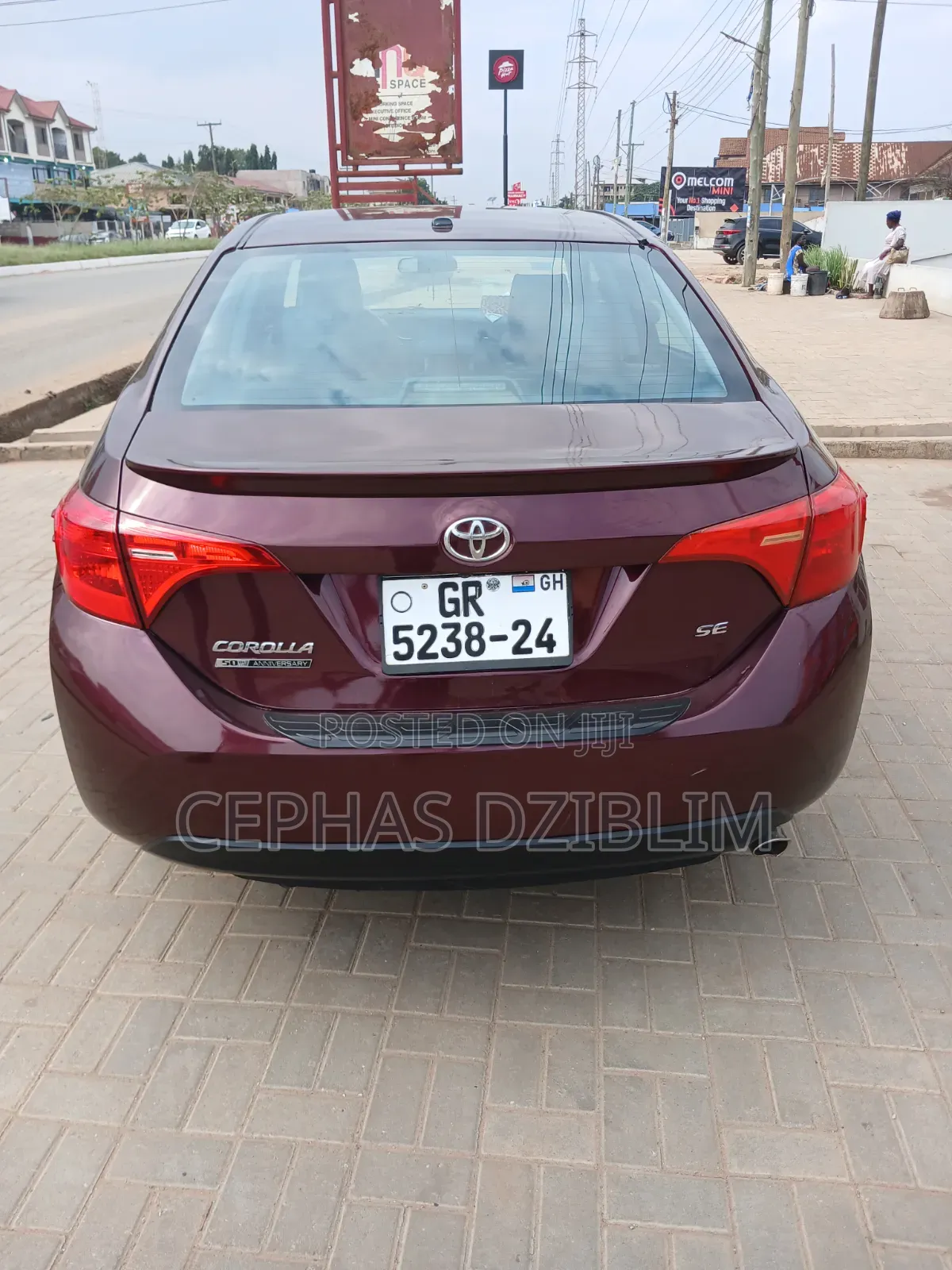 Toyota Corolla 2017 Burgundy