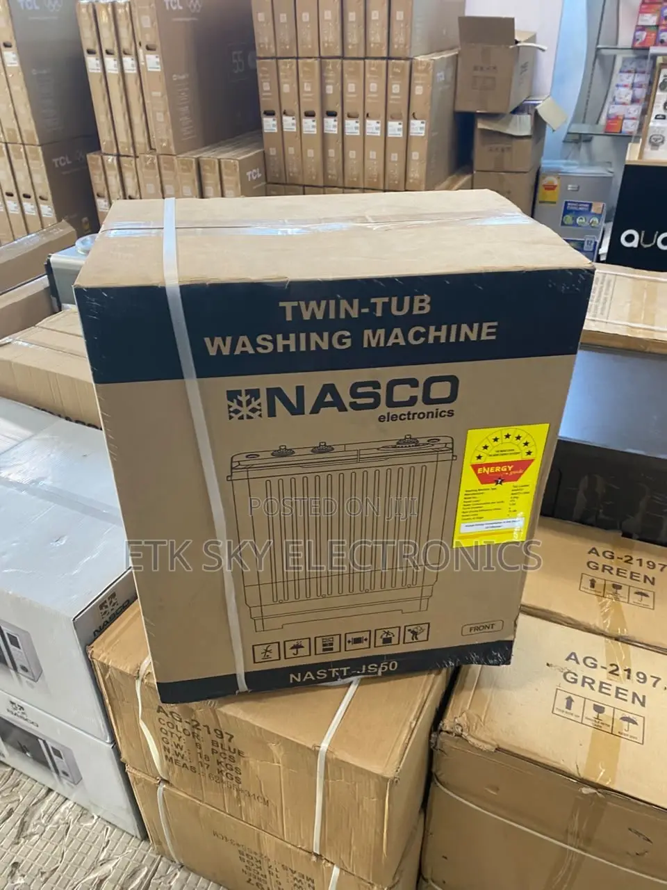 Strongly Made Nasco 5kg Twin Tub Washing Machine