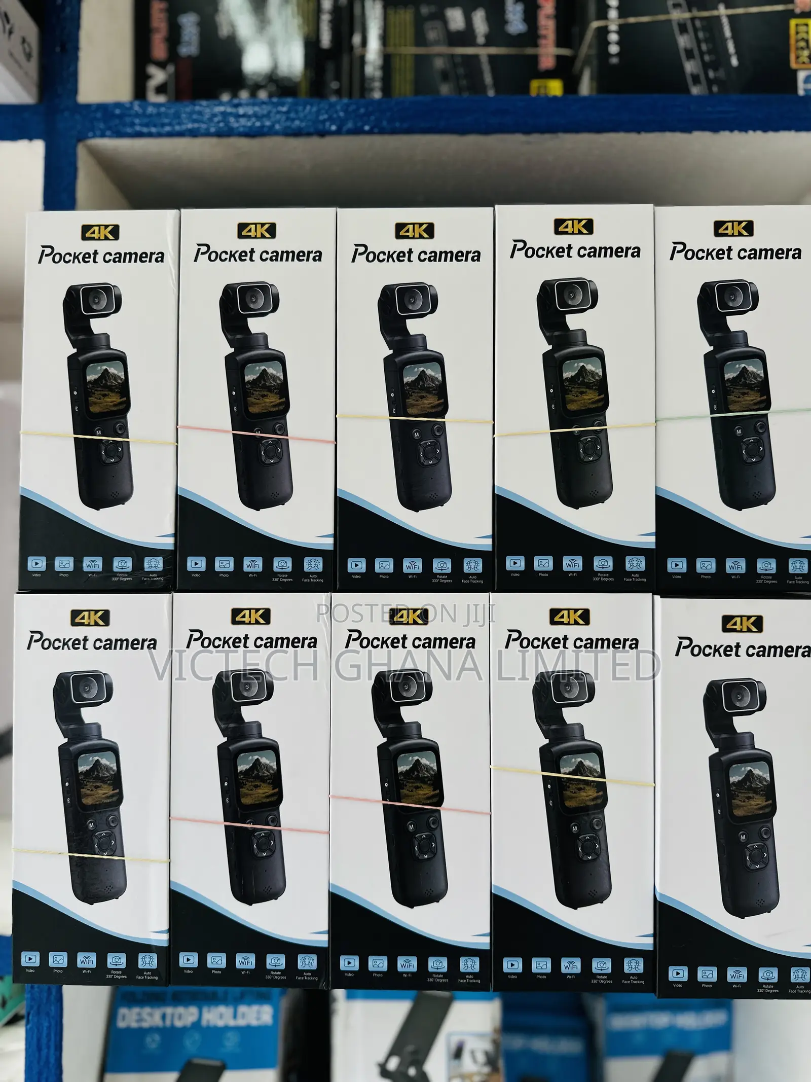 Portable Pocket Vlogging and Action Camera