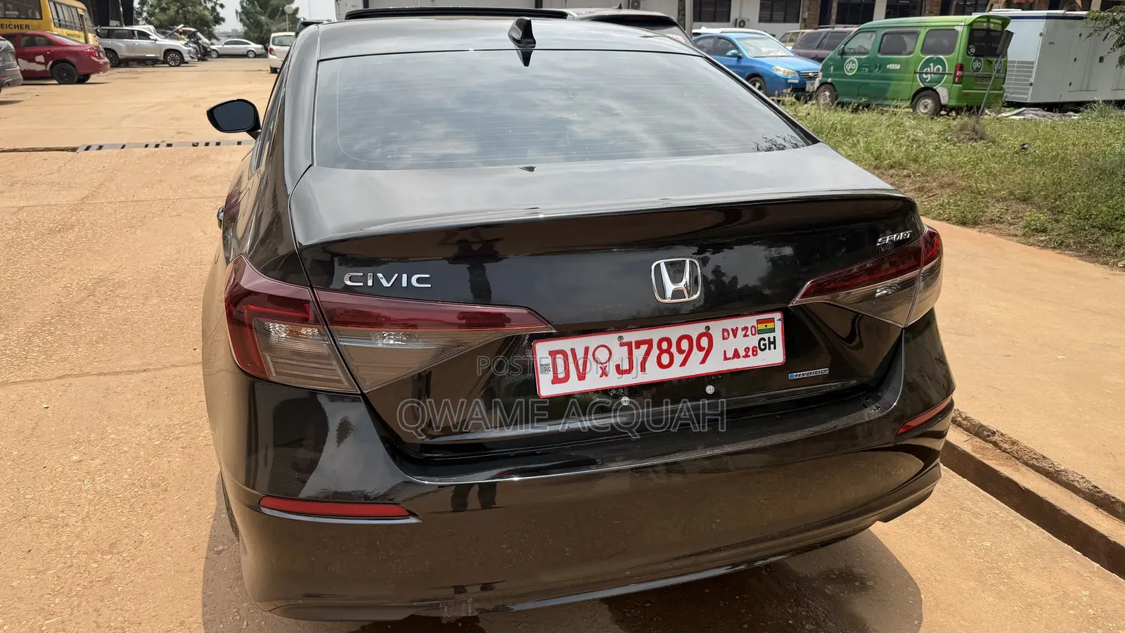 Honda Civic Sport CVT 2025 Black