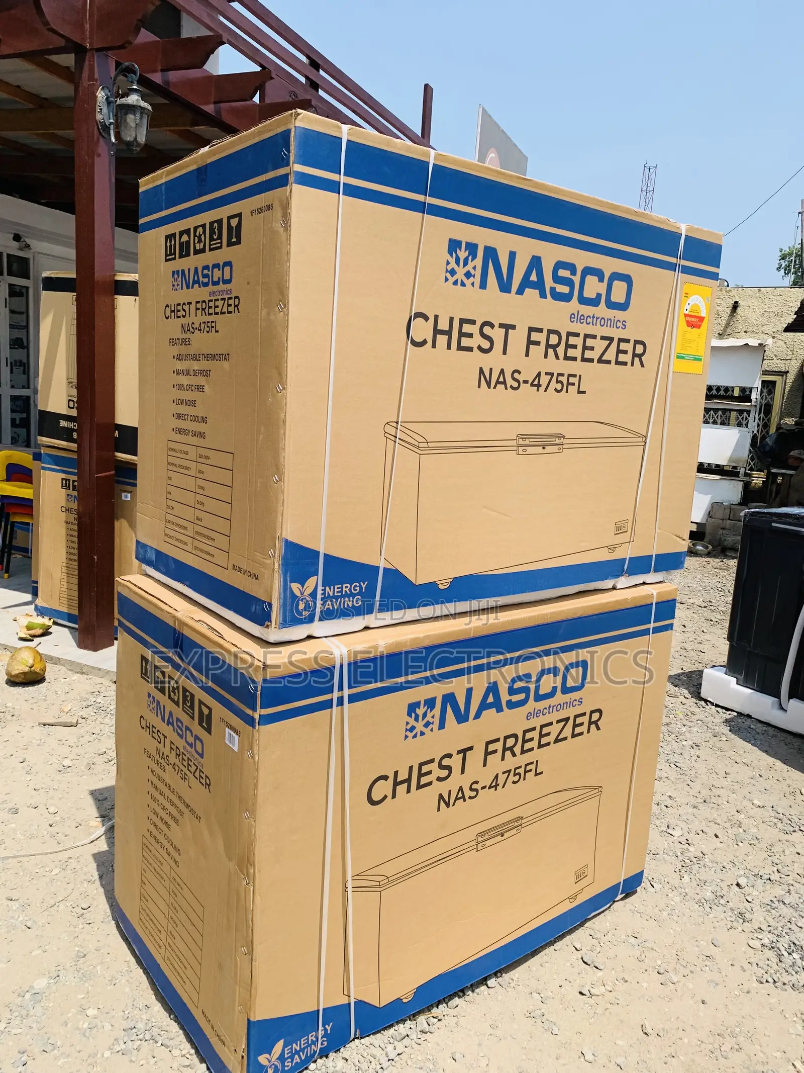 Best Buy for Less Nasco 400 LTRS Chest Freezer – Black (NAS-475FL-B)