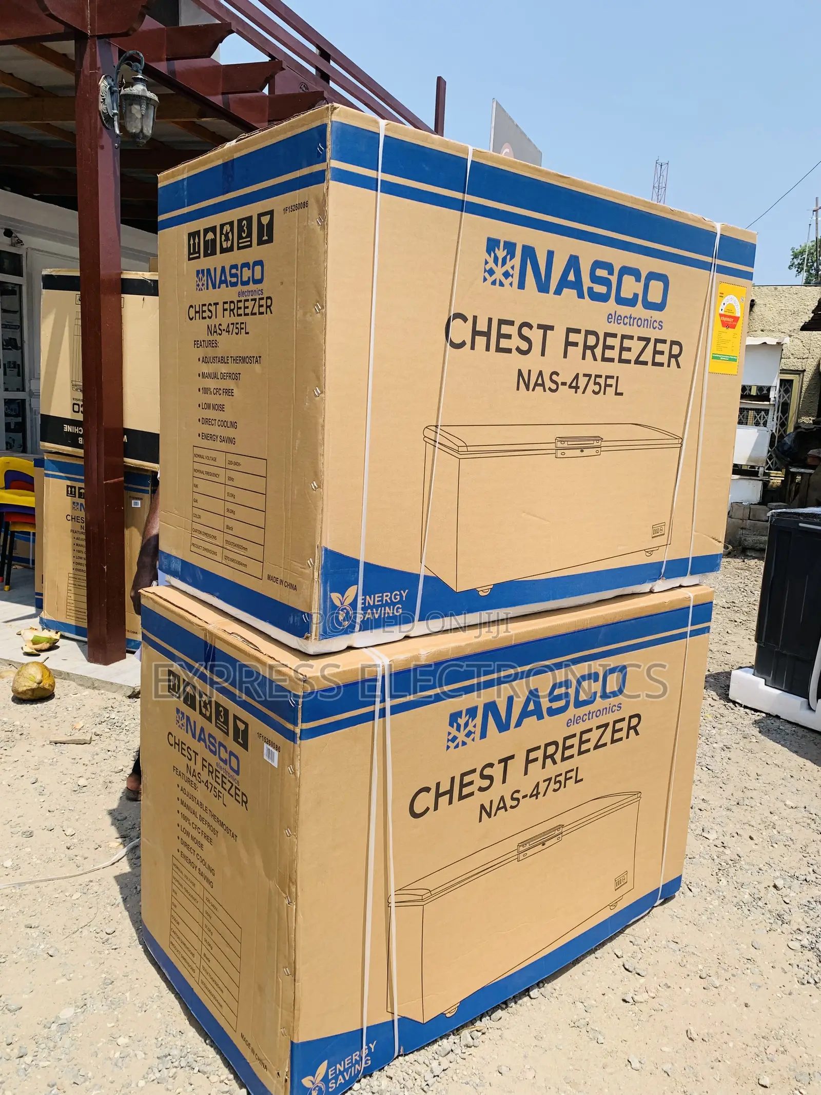 Best Buy for Less Nasco 400 LTRS Chest Freezer – Black (NAS-475FL-B)