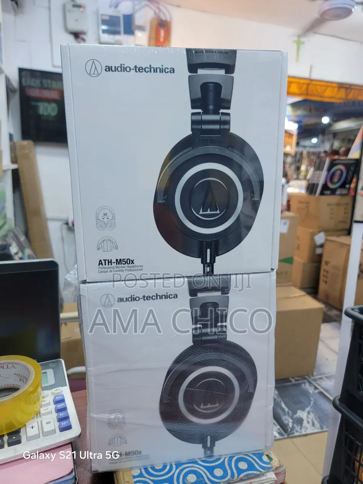 Audio Technica - ATH-M50x (Professional Monitor Headset)