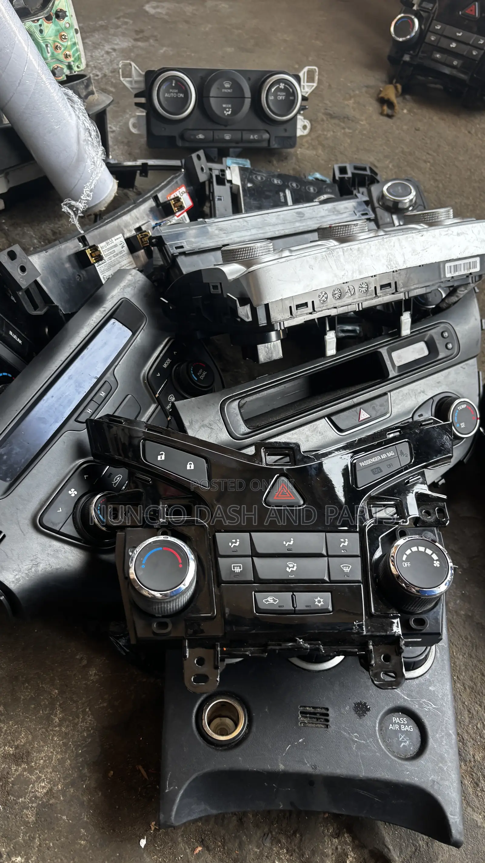 Car Dash Board AC Switches