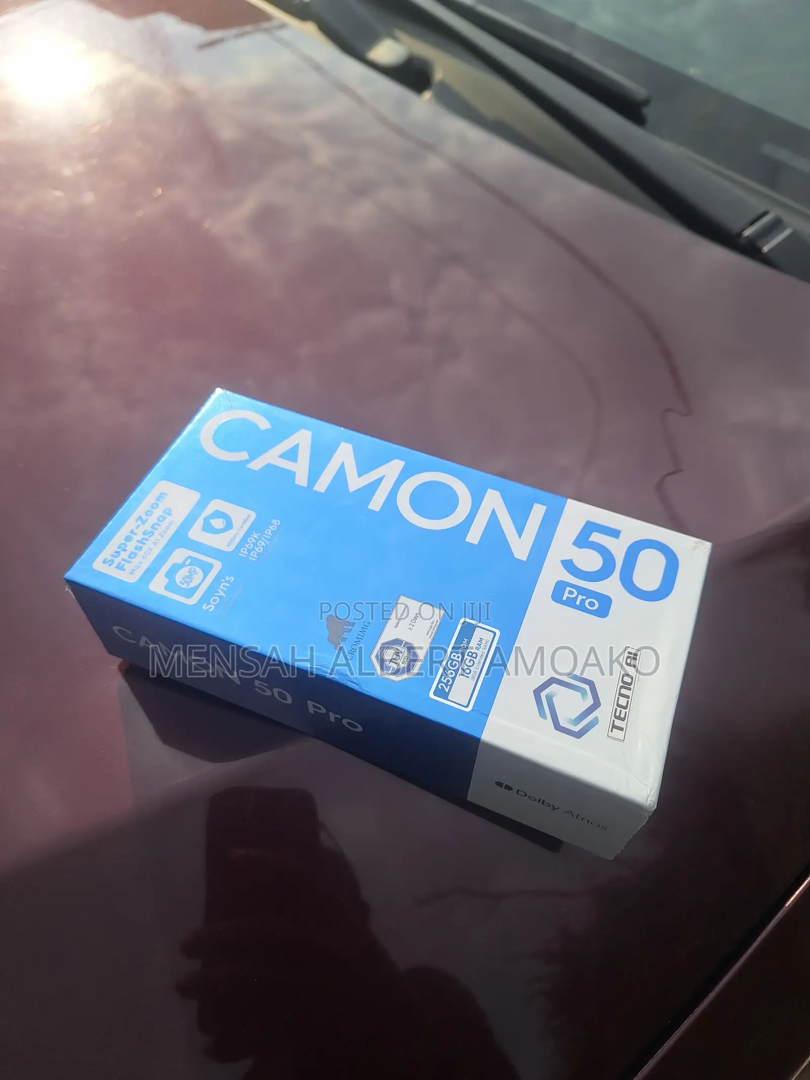 New Tecno Camon 50 Pro 256 GB Orange