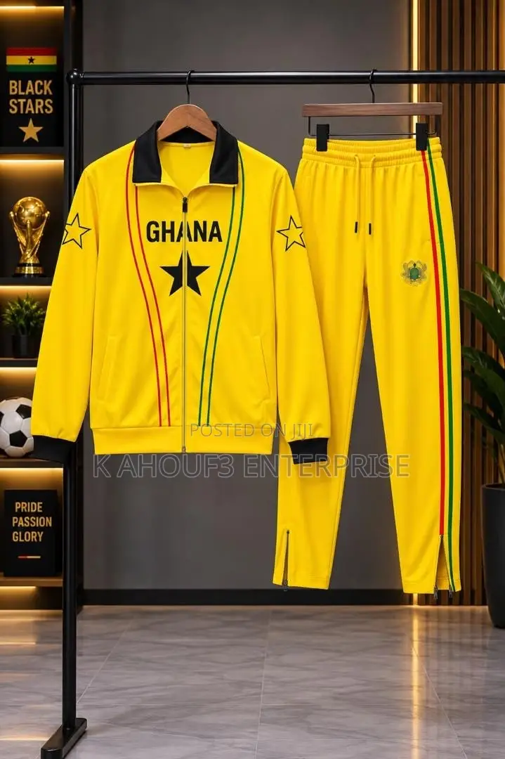 Ghana Tracksuit Available