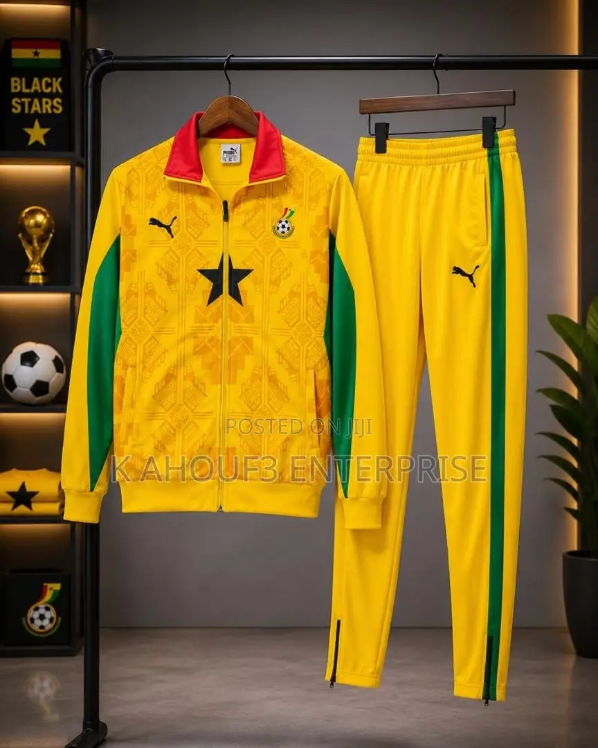 Ghana Tracksuit Available