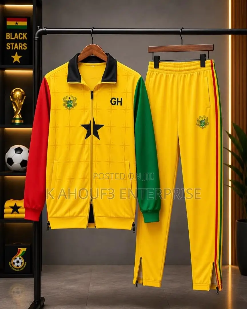 Ghana Tracksuit Available