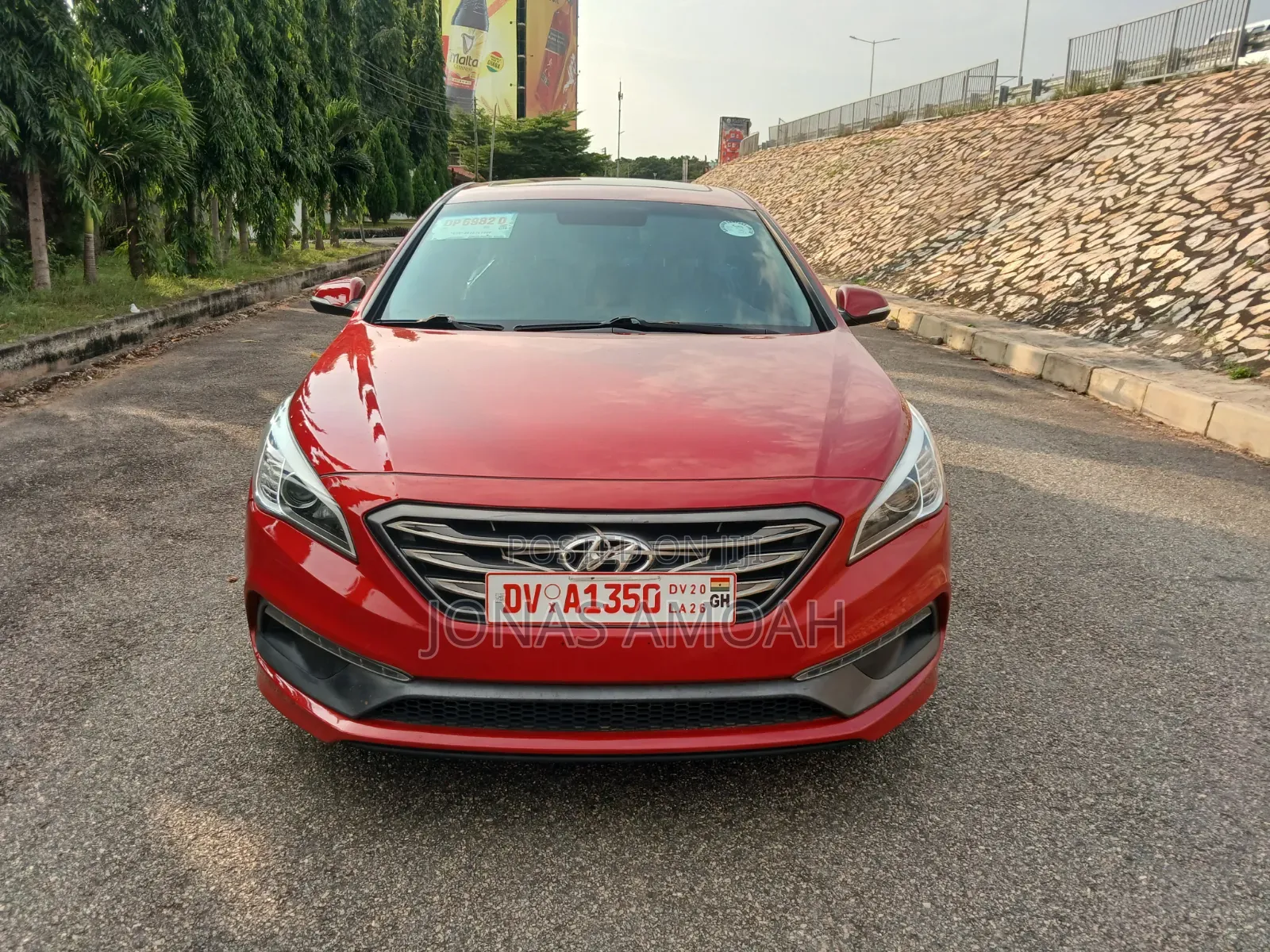 Hyundai Sonata 2017 Red