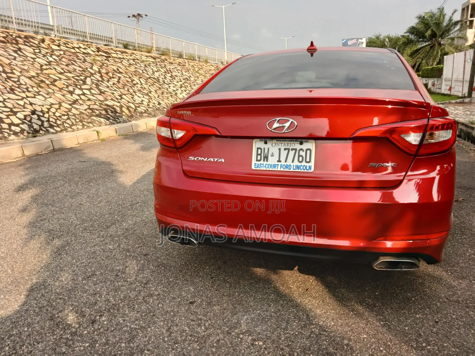 Hyundai Sonata 2017 Red