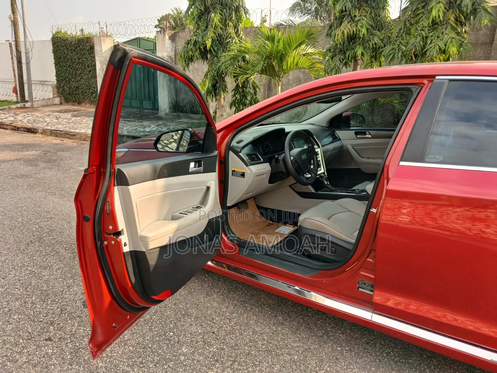 Hyundai Sonata 2017 Red