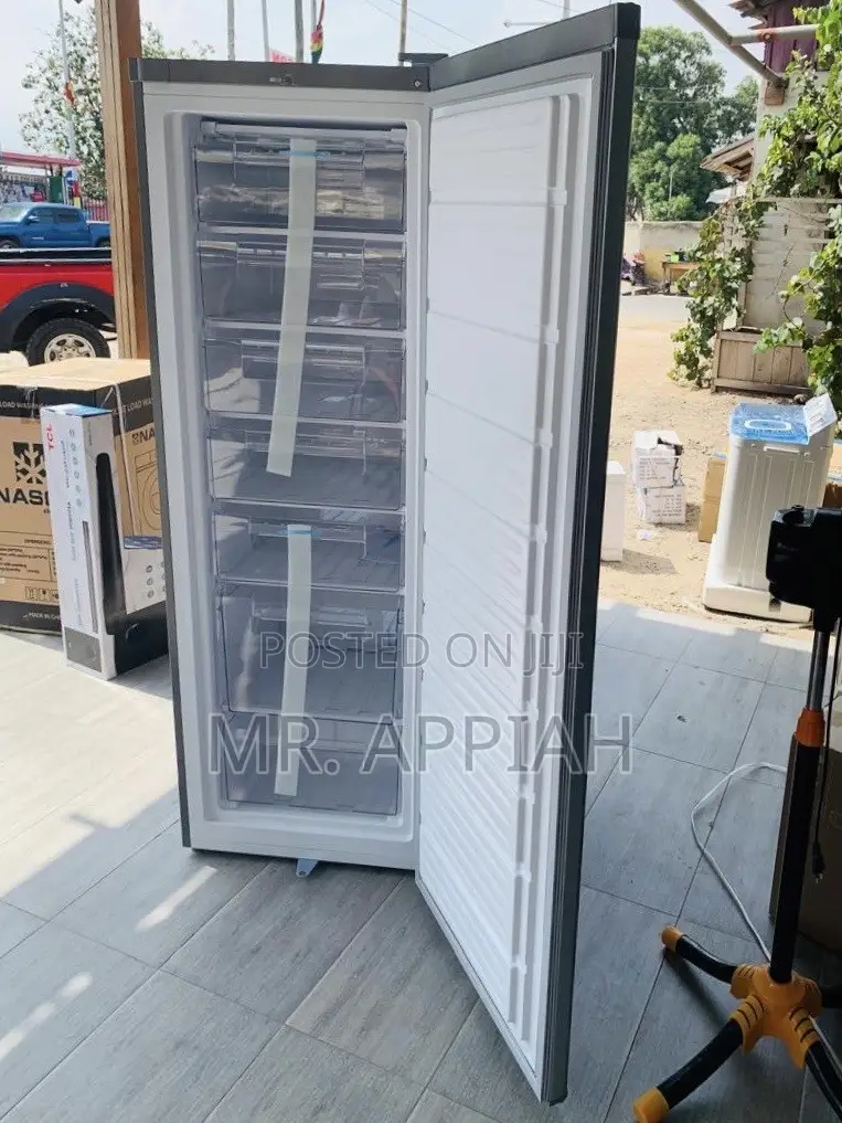 Order Classic Pearl Puf 370. Standing Freezer(Gray) 