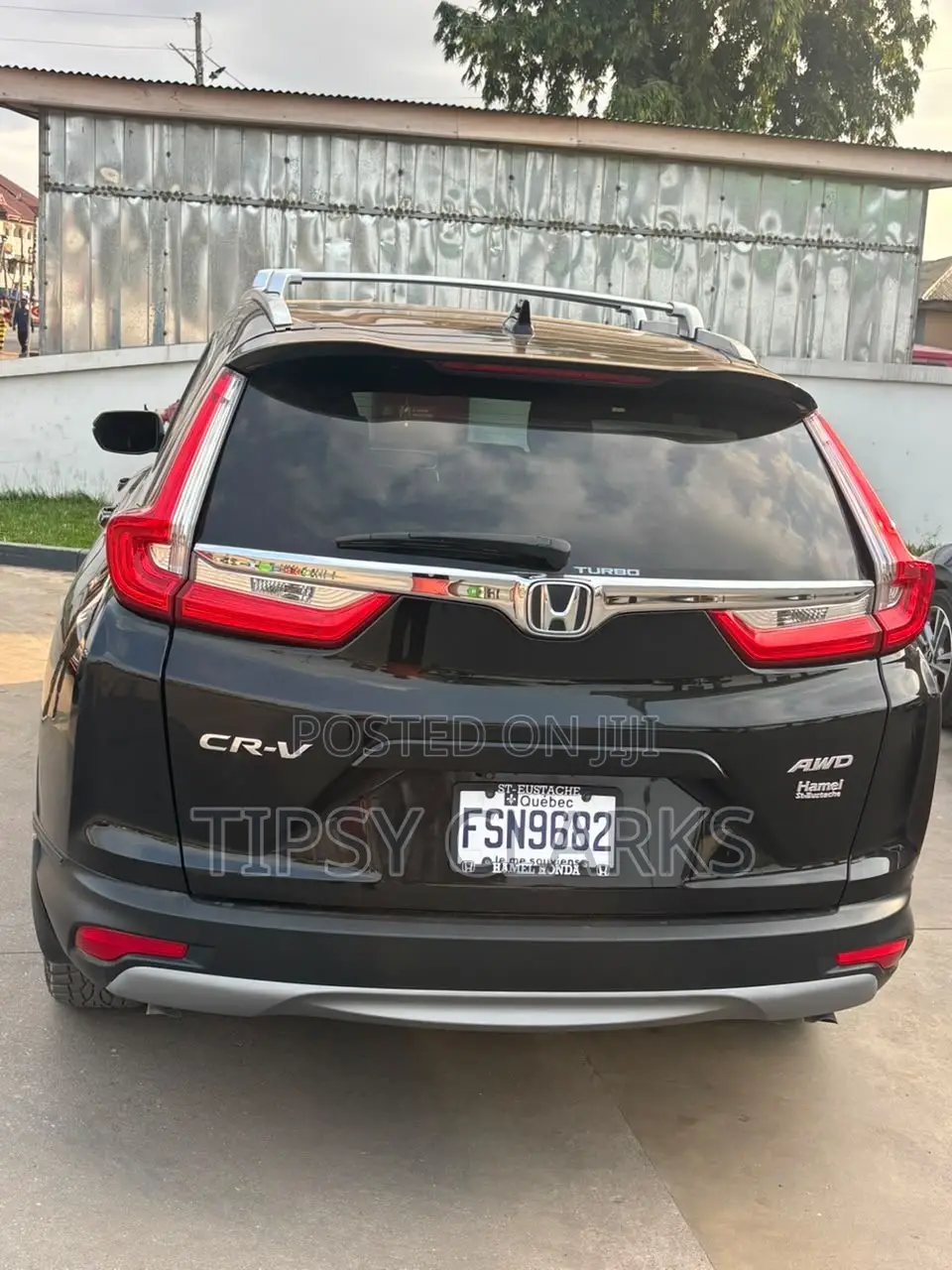 Honda CR-V EX AWD 2018 Black