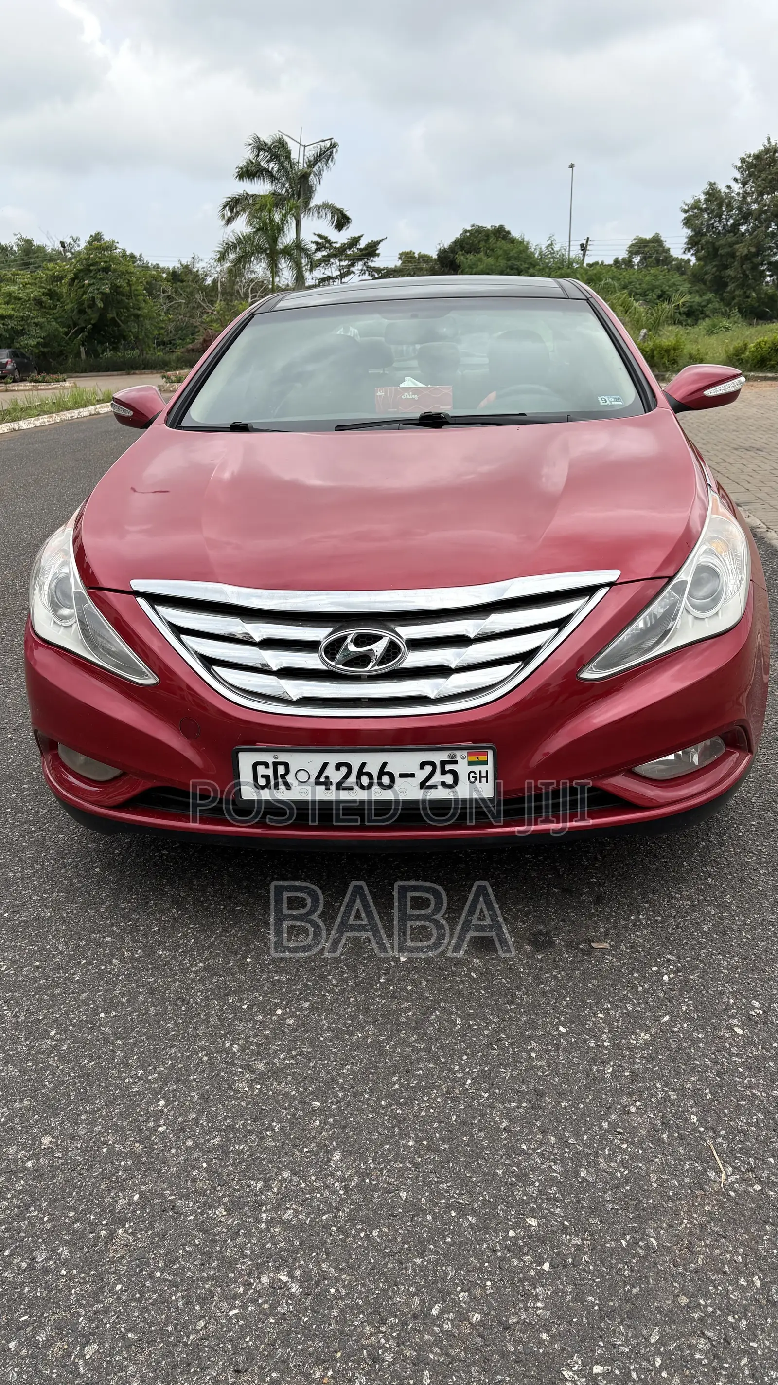 Hyundai Sonata 2012 Red