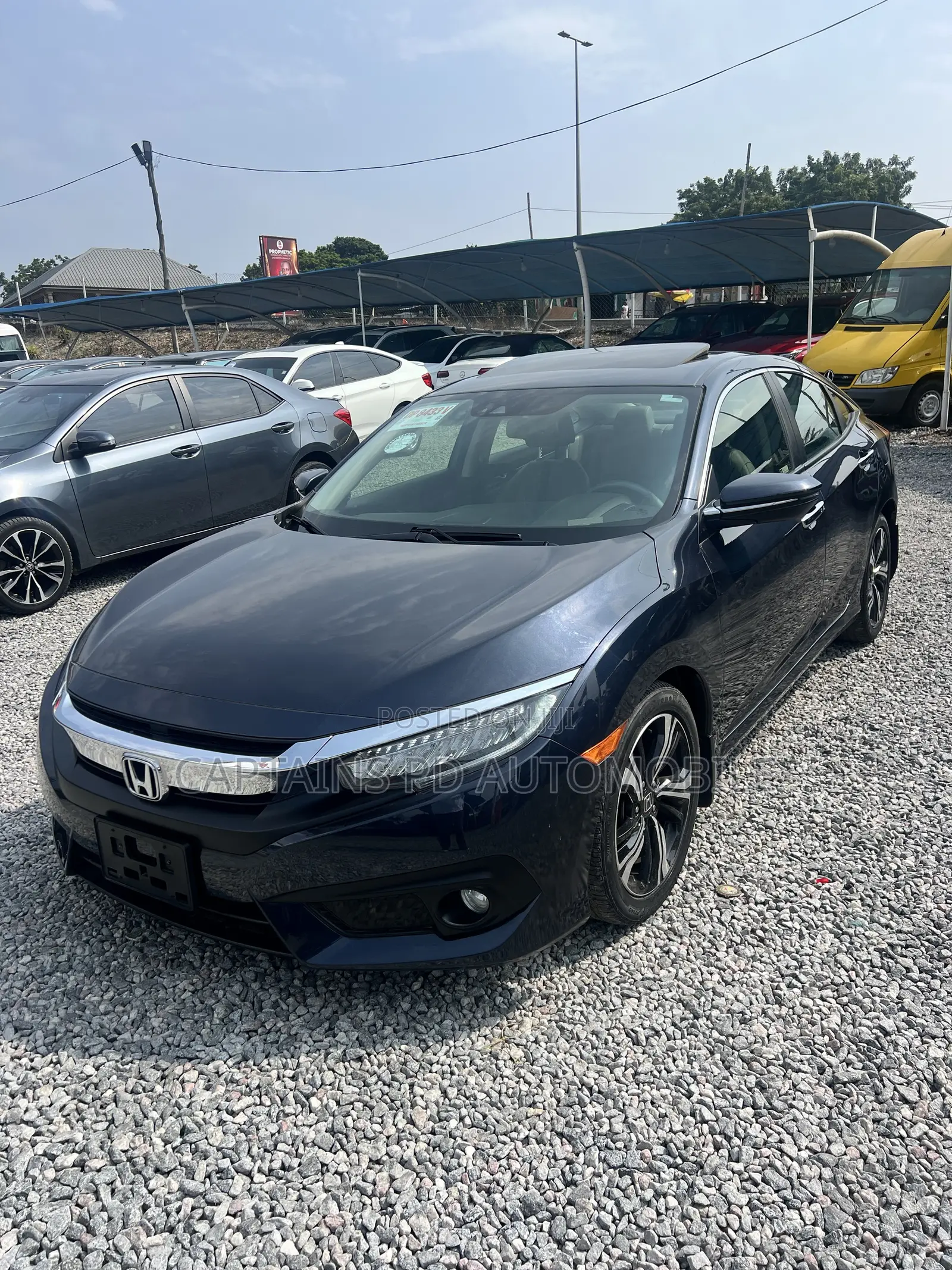 Honda Civic Touring Sedan 2018 Black