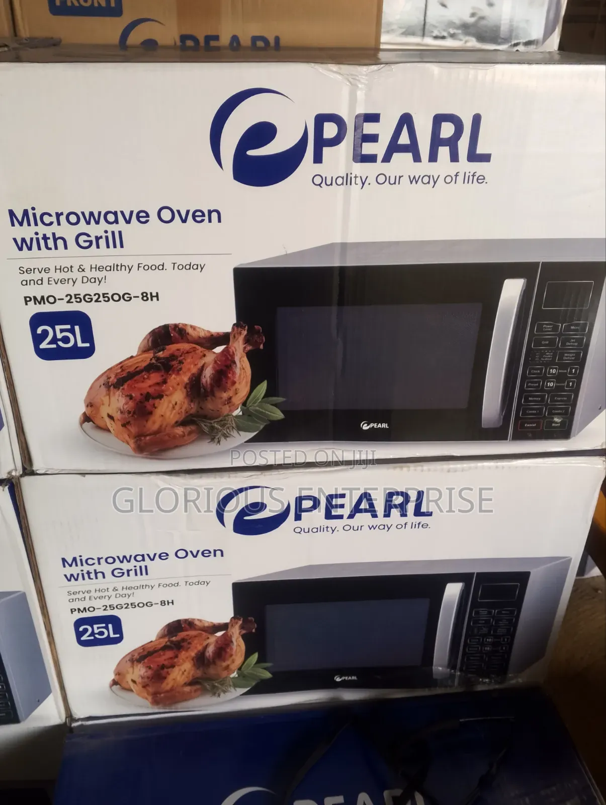 25L Digital Pearl Microwave