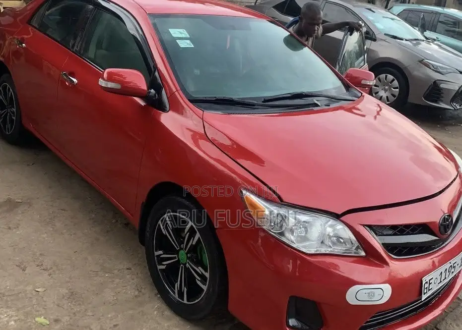 Toyota Corolla 2010 Red