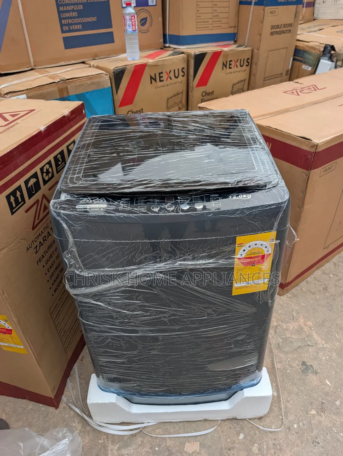 Zara 12kg Top Load Fully Automatic Washing Machine